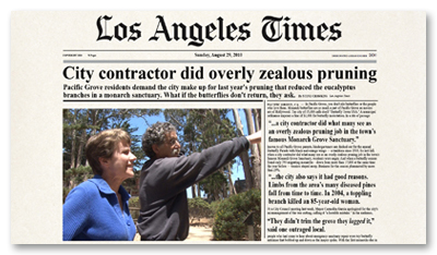 LA Times Overzealous Pruning Article